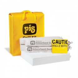 KIT PIG avec sac PVC - Hydrocarbures